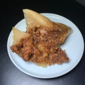 Daotingzhai Fresh Pork Rice Dumplings 250g × 8 — Handmade Five-Spice Pork & Double Salted Egg Yolk Zongzi photo review