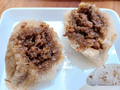 Daotingzhai Fresh Pork Rice Dumplings 250g × 8 — Handmade Five-Spice Pork & Double Salted Egg Yolk Zongzi photo review
