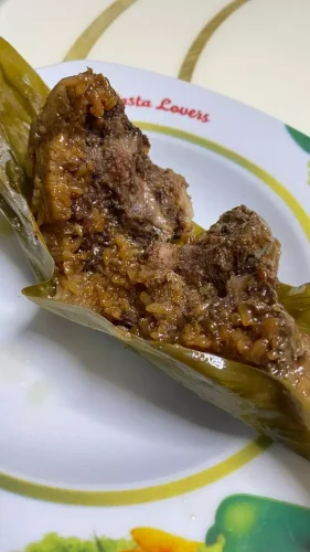 Daotingzhai Fresh Pork Rice Dumplings 250g × 8 — Handmade Five-Spice Pork & Double Salted Egg Yolk Zongzi photo review